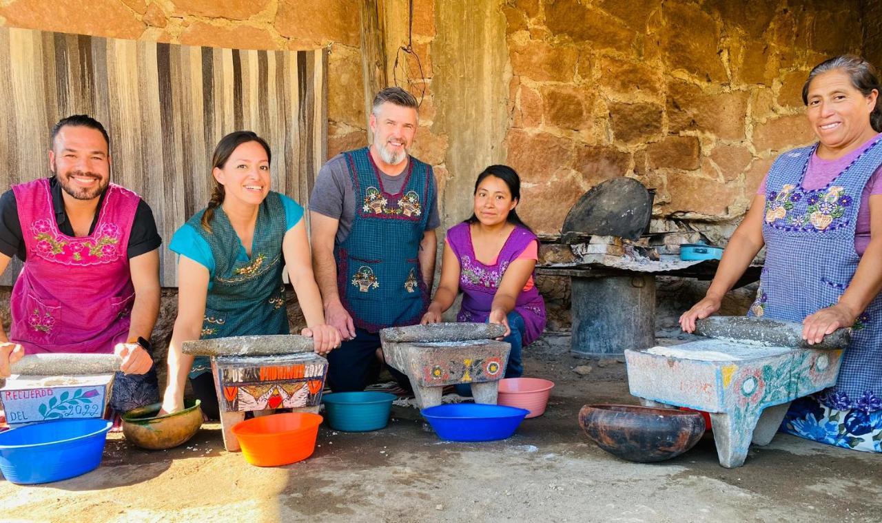 Lizu Tu Casa En Un Pueblo Zapoteca Bed & Breakfast Teotitlan del Valle ภายนอก รูปภาพ